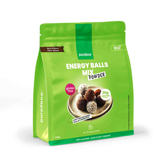 Purasana Glutenvrije energy balls mix bio 390.00 Gram