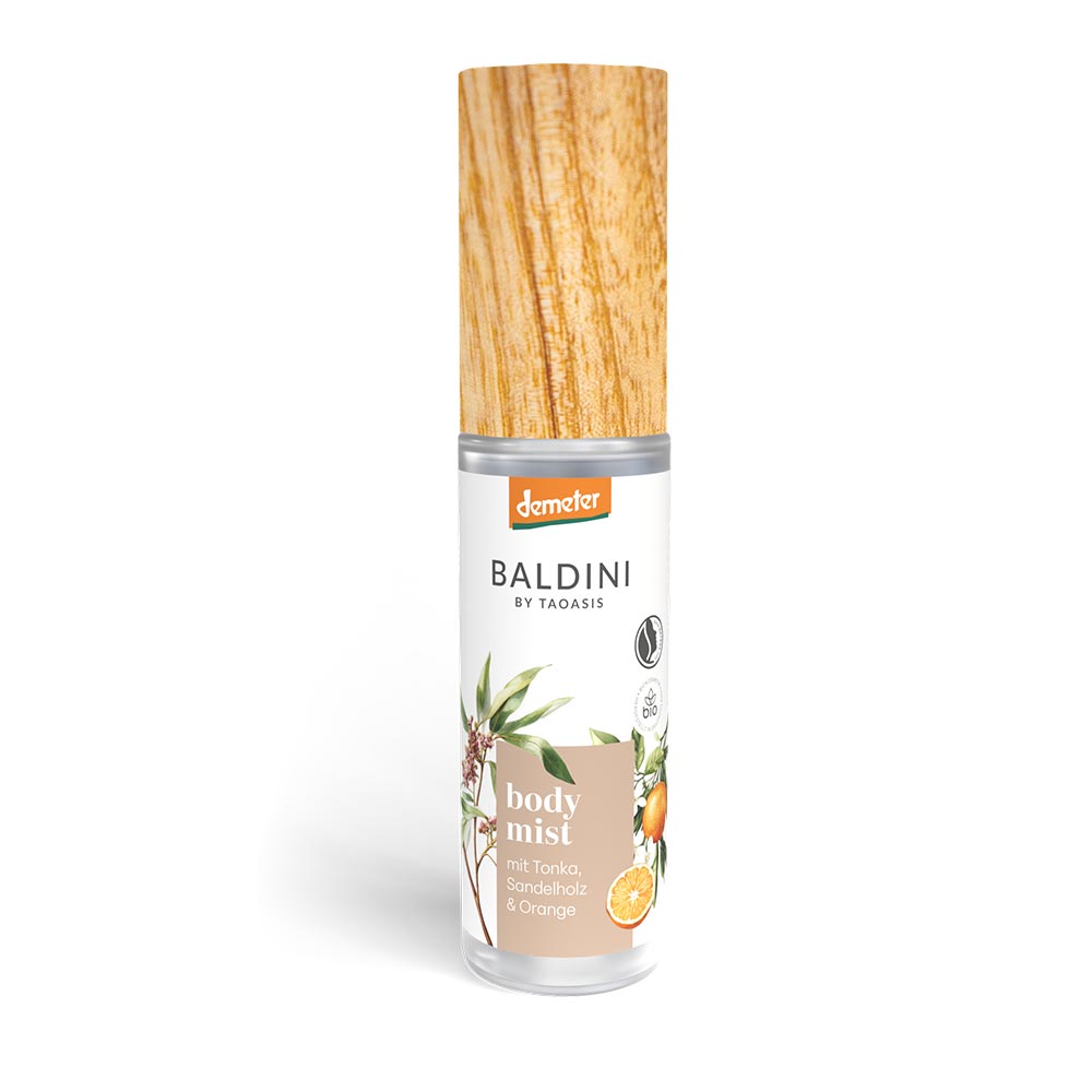 Baldini Body Mist Sandelhout & Tonka demeter  30.00 Milliliter