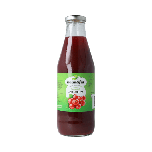 Bountiful Dranken en Sappen 750.00 Milliliter Bountiful Aalbessen sap 750.00 Milliliter