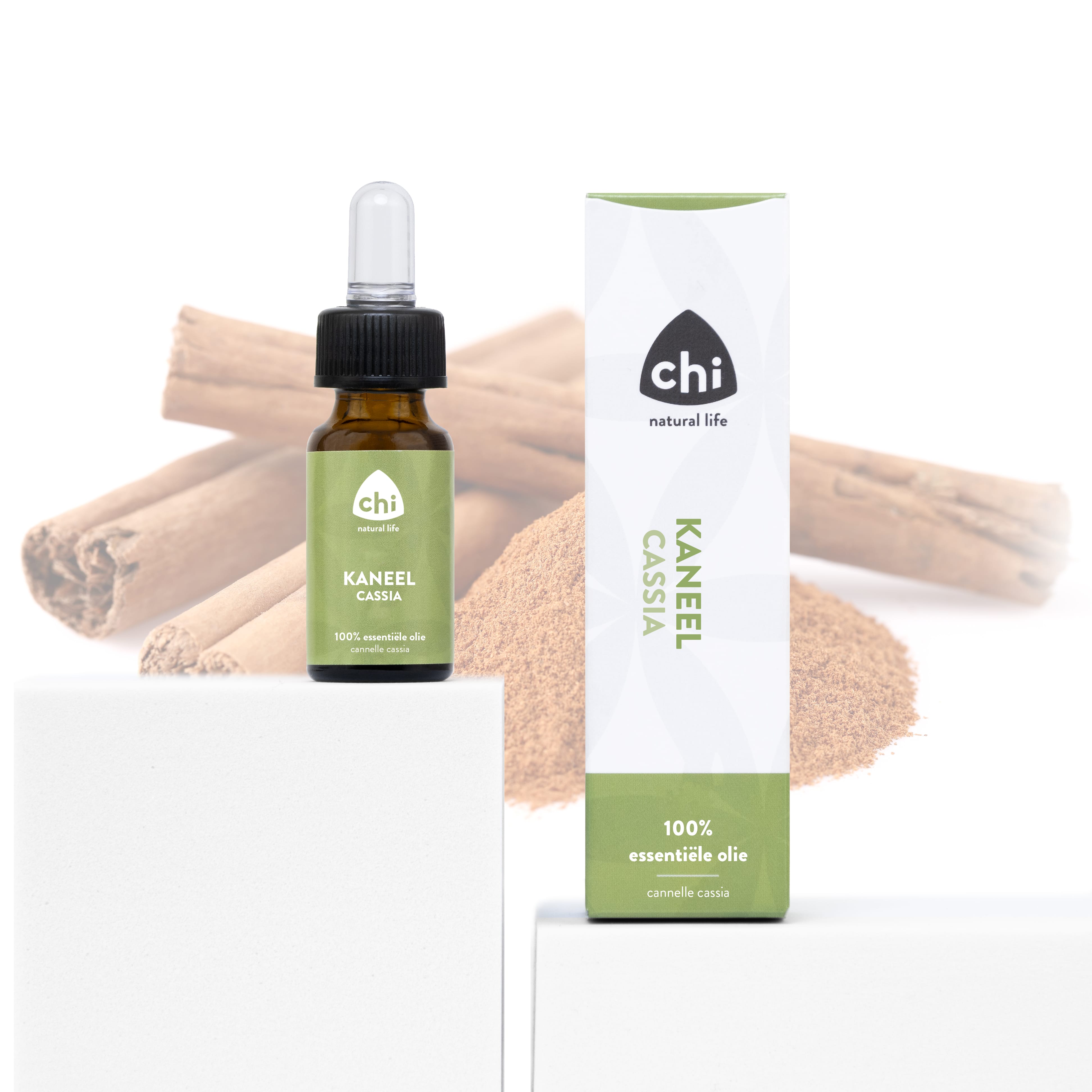 Chi Etherische oliën 10.00 Milliliter Chi Kaneel cassia 10.00 Milliliter