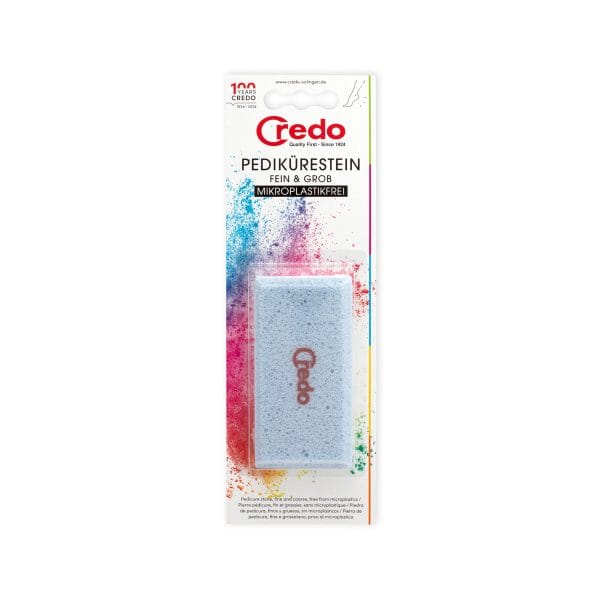 Credo Pop Art pedicure steen, manicure and pedicure instrument, 1.00 piece, natural stone for exfoliation and foot care
