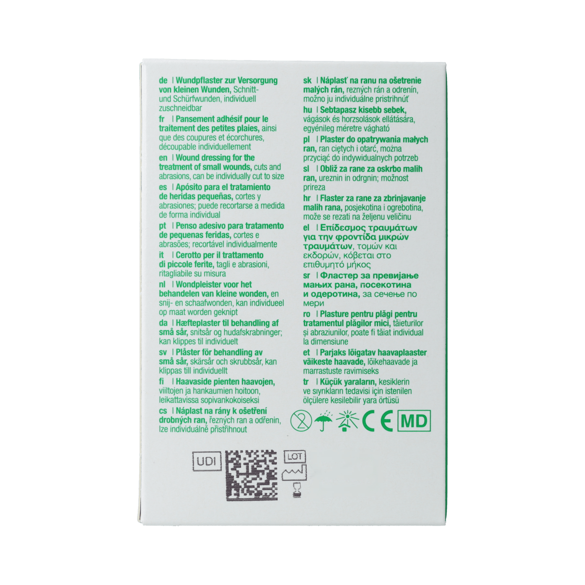 Curaplast Pleisters en Tape 10.00 Stuks Curaplast Sensitive wondsnelverband 4 x 10cm 10.00 Stuks