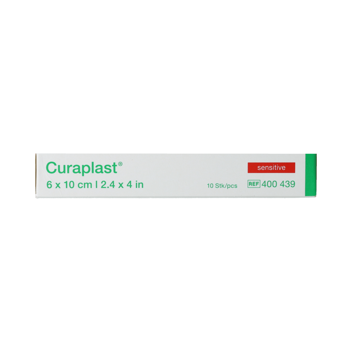 Curasept Pleisters en Tape 10.00 Stuks Curasept Sensitive wondsnelverband 10cm x 6cm 10.00 Stuks