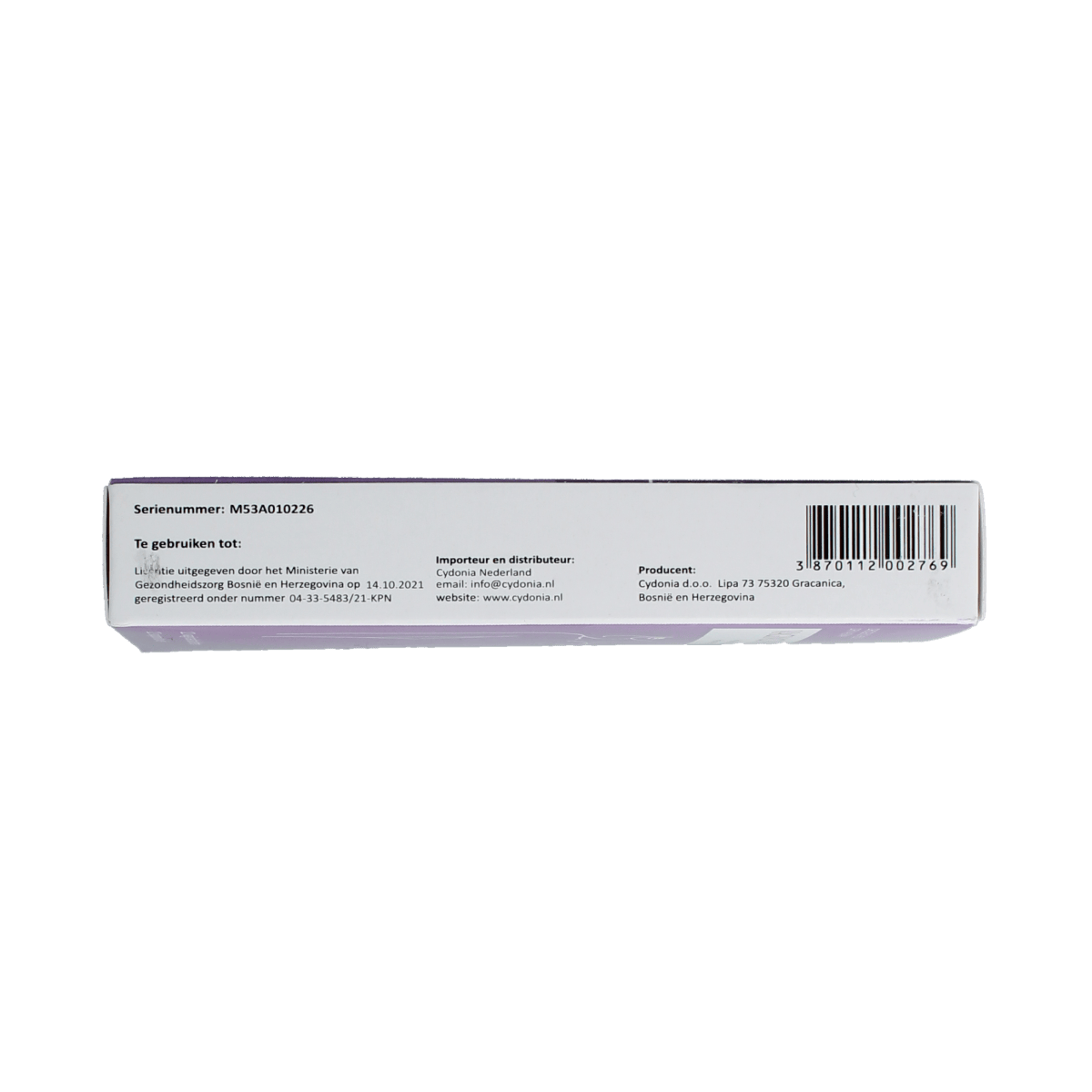 Cydonia Vaginor hyalur vaginal tablets in a blister pack, for intimate hygiene and care, from the Cydonia brand.