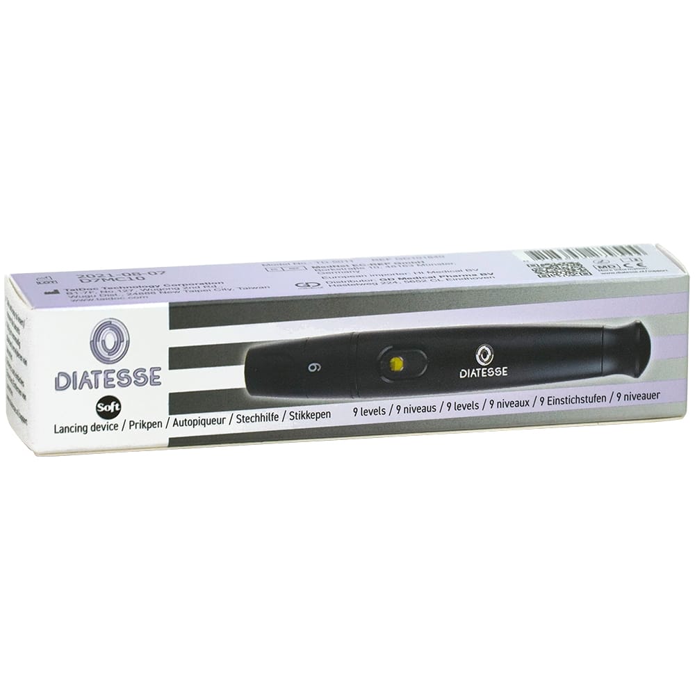 Diatesse Zelftesten en Testsets 1.00 Stuks Diatesse Diatesse Prikpen Soft 1.00 Stuks