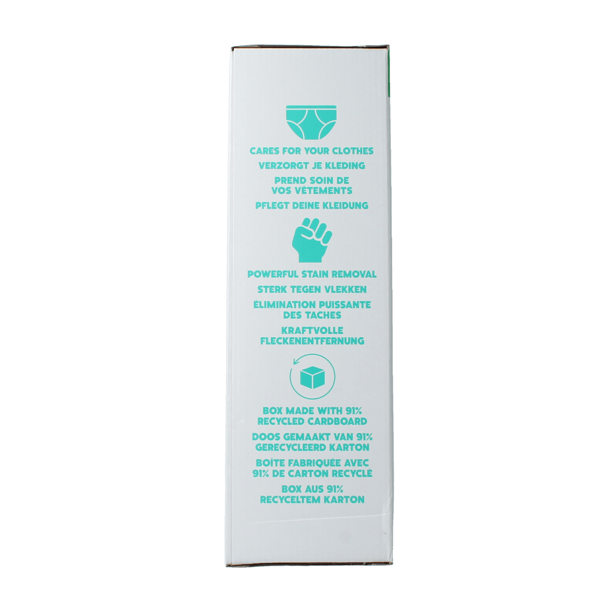 Ecover Waspoeder universal laundry powder in a 4000g bag, eco-friendly detergent for all types of washable fabrics.