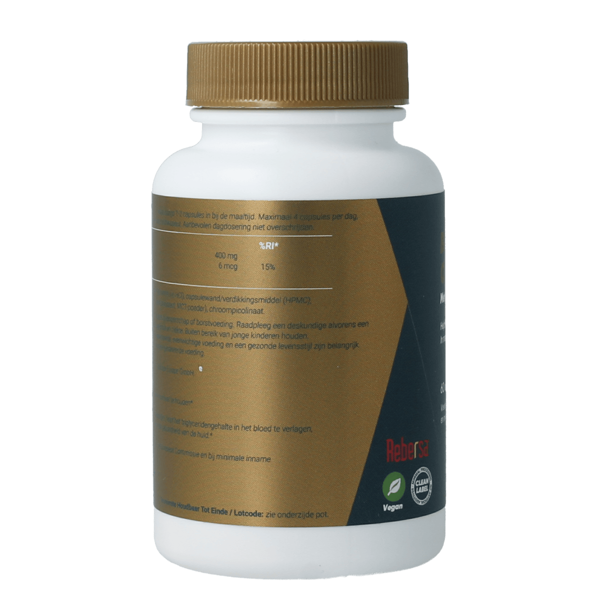 Fittergy Berberine Optima MRC vegetarian capsules in a bottle, herbal supplement for health support.