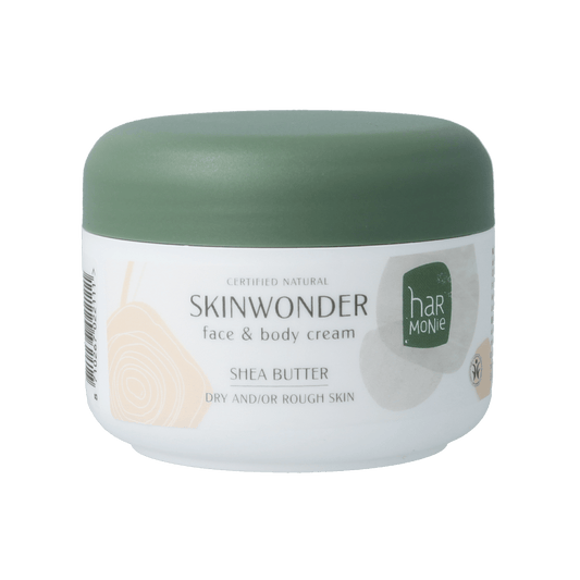Harmonie Skinwonder Face & Body Cream in 110ml jar, moisturizing body and facial skincare product from Harmonie.