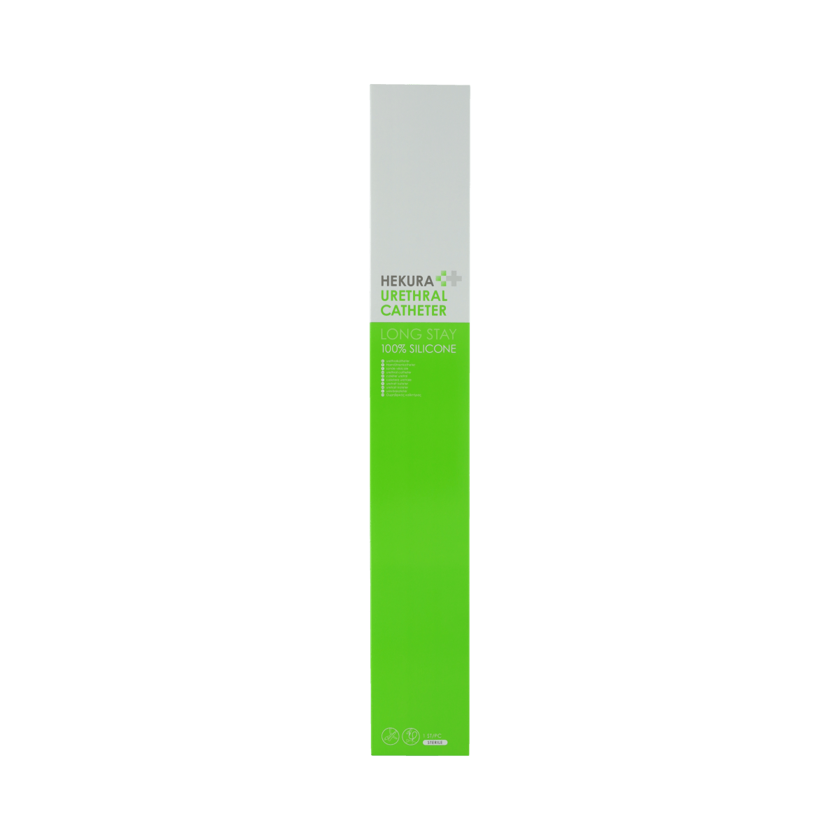 Hekura Katheter en Urinaal 1.00 Stuks Hekura Catheter 100% siliconen CH12 1.00 Stuks