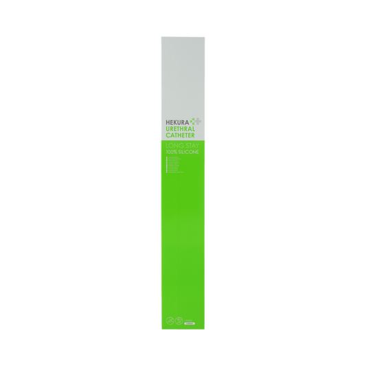 Hekura silicon catheter CH12 1.00 for urinary drainage, sterile, flexible, medical-grade silicone, single pack, medical use.