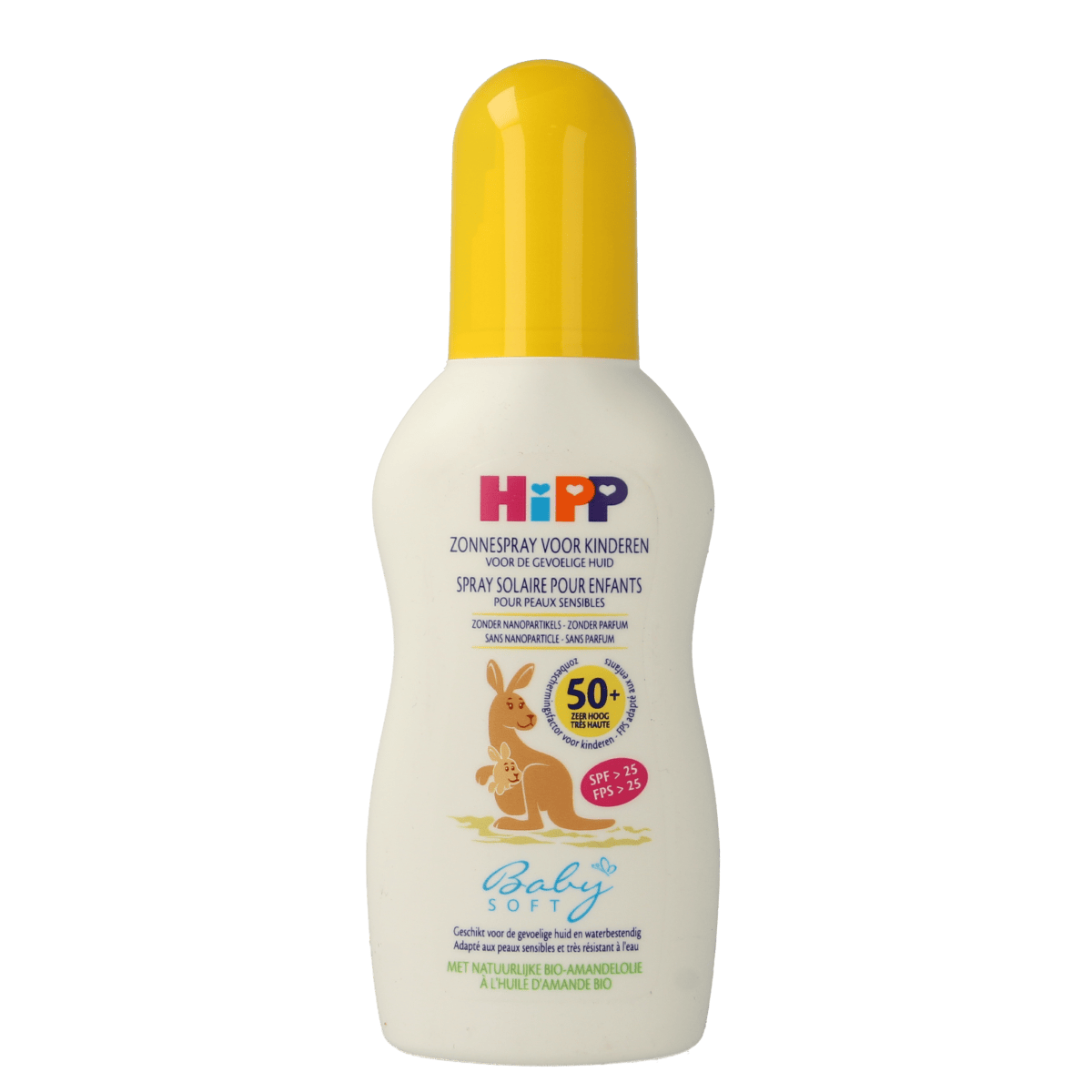 Hipp Zonnen 150.00 Milliliter Hipp Baby soft zonnespray voor kinderen 150.00 Milliliter