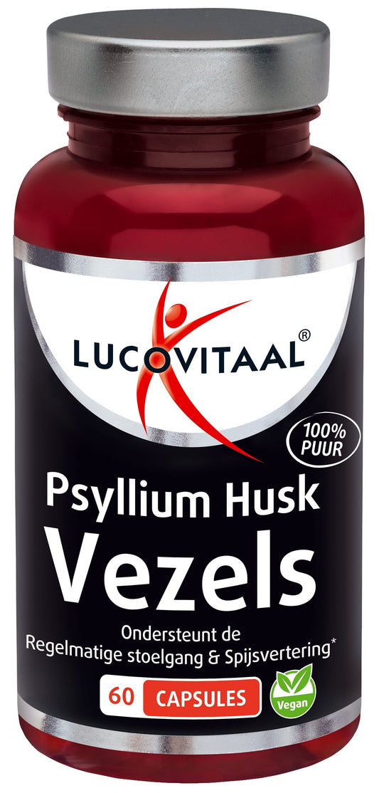 Lucovitaal Kruidenpreparaten 60.00 Capsules Lucovitaal Psyllium husk vezels 60.00 Capsules