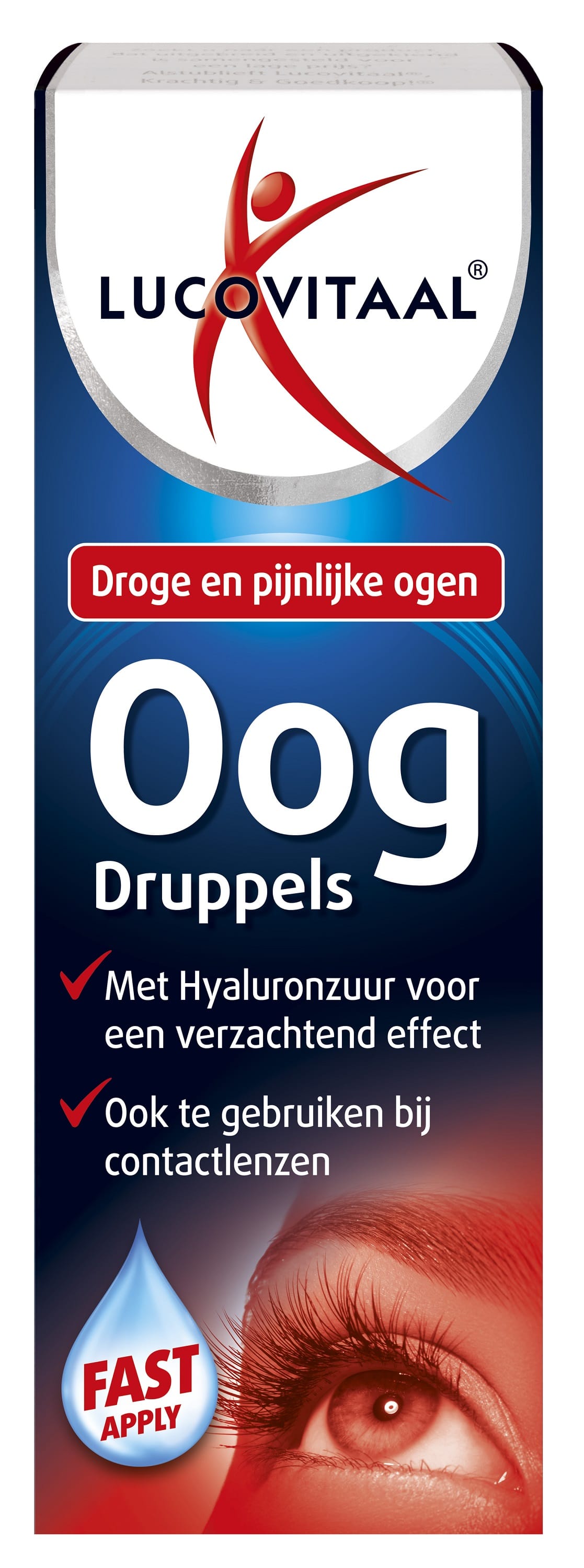 Lucovitaal Oogverzorging 10.00 Milliliter Lucovitaal Oogdruppels droge pijnlijke ogen 10.00 Milliliter