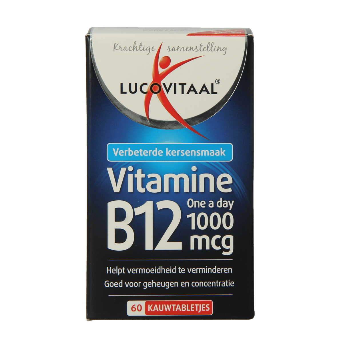 Lucovitaal Vitamine Enkel 60.00 Kauwtabletten Lucovitaal Vitamine B12 1000mcg 60.00 Kauwtabletten