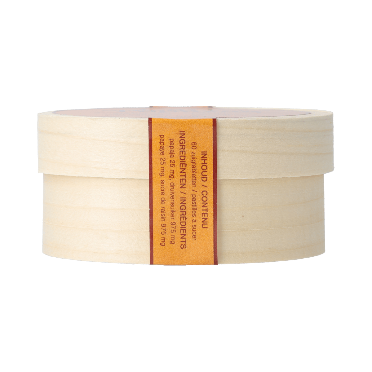 Marma Cari Papaya Vezels en Enzymen supplement in 60 tablets, natural papaya extract for digestive support, branded by Marma.