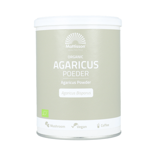 Mattisson Kruidenpreparaten 200.00 Gram Mattisson Op=Op Agaricus poeder bio 200.00 Gram