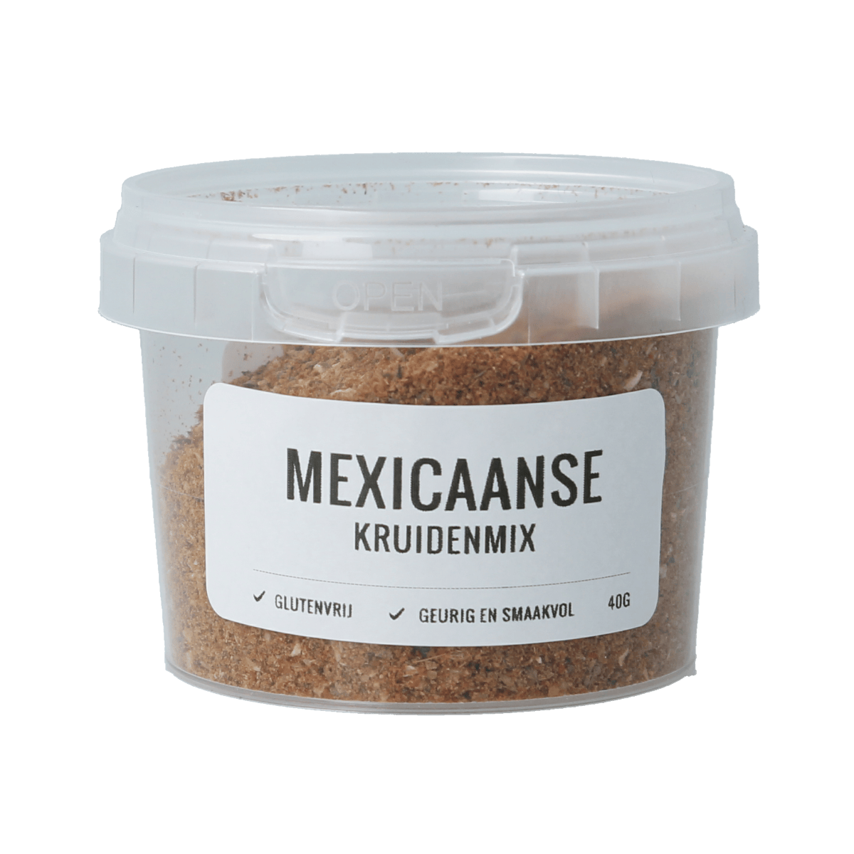 Myx Mexicaanse kruidenmix glutenvrij, 40g, in a colorful spice blend package, perfect for adding authentic flavor to dishes.