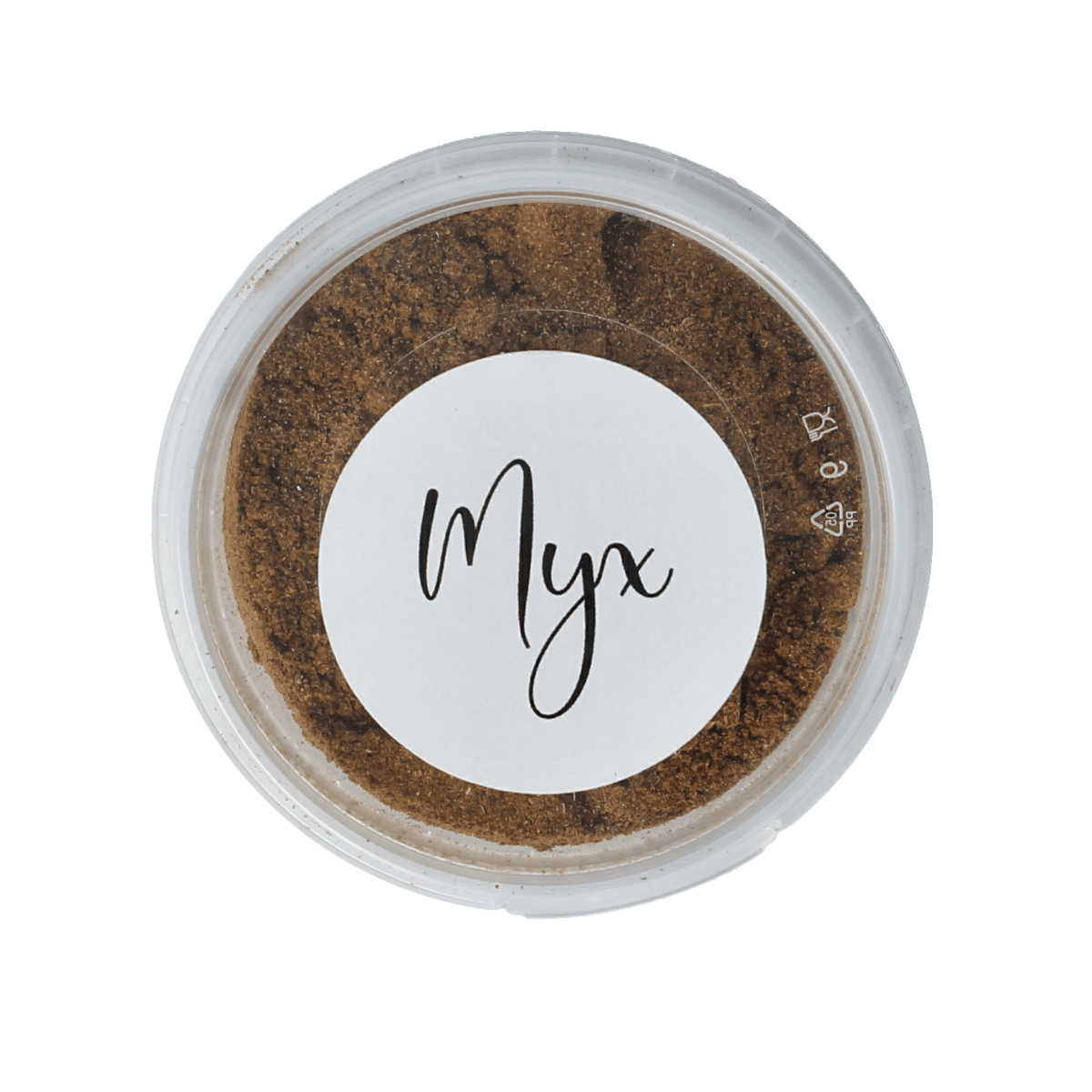 Myx Ras El Hanout kruidenmix glutenvrij in 40g package, a blend of spices for flavorful Moroccan dishes.