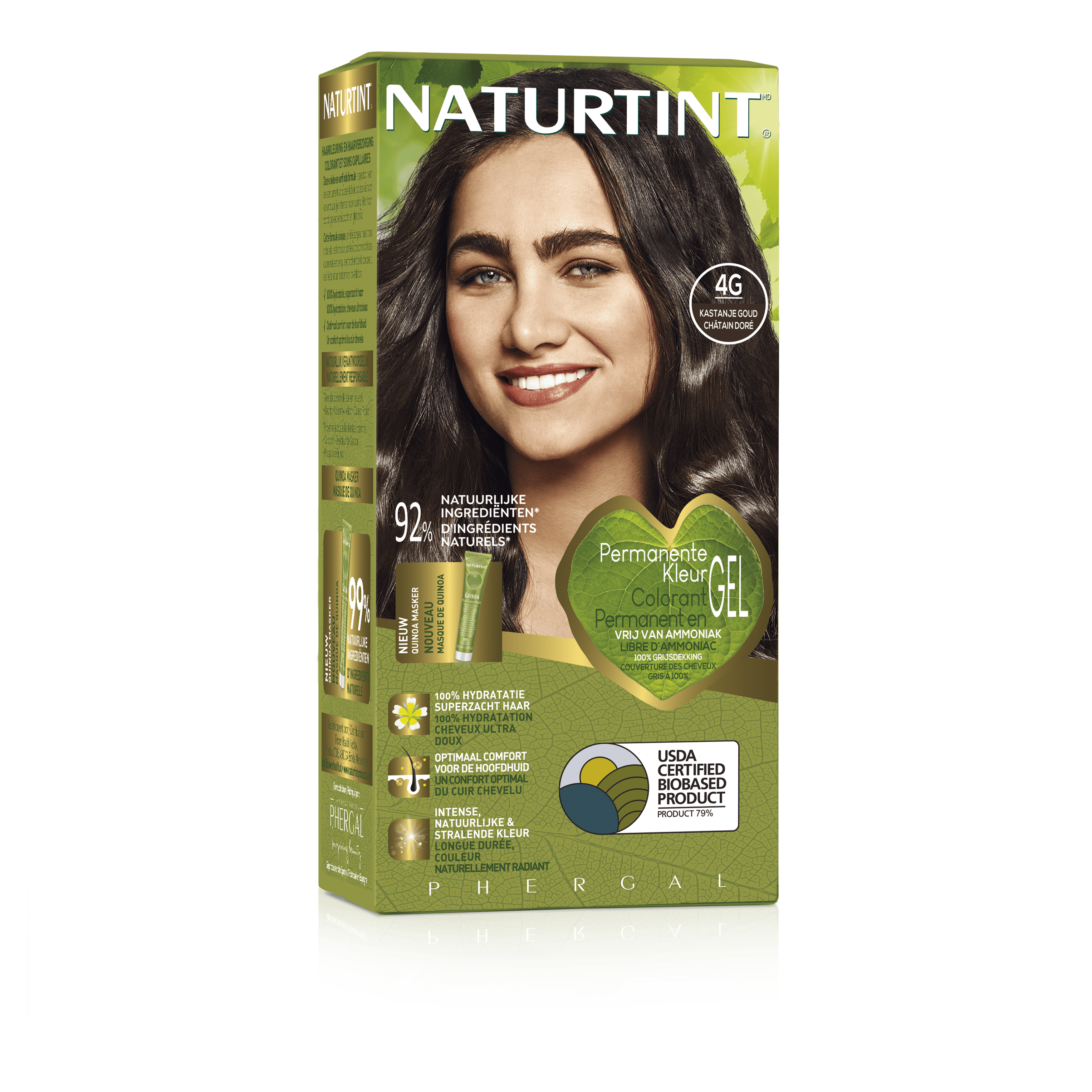 Naturtint Haarkleuring 170.00 Milliliter Naturtint 4G Kastanje goud 170.00 Milliliter