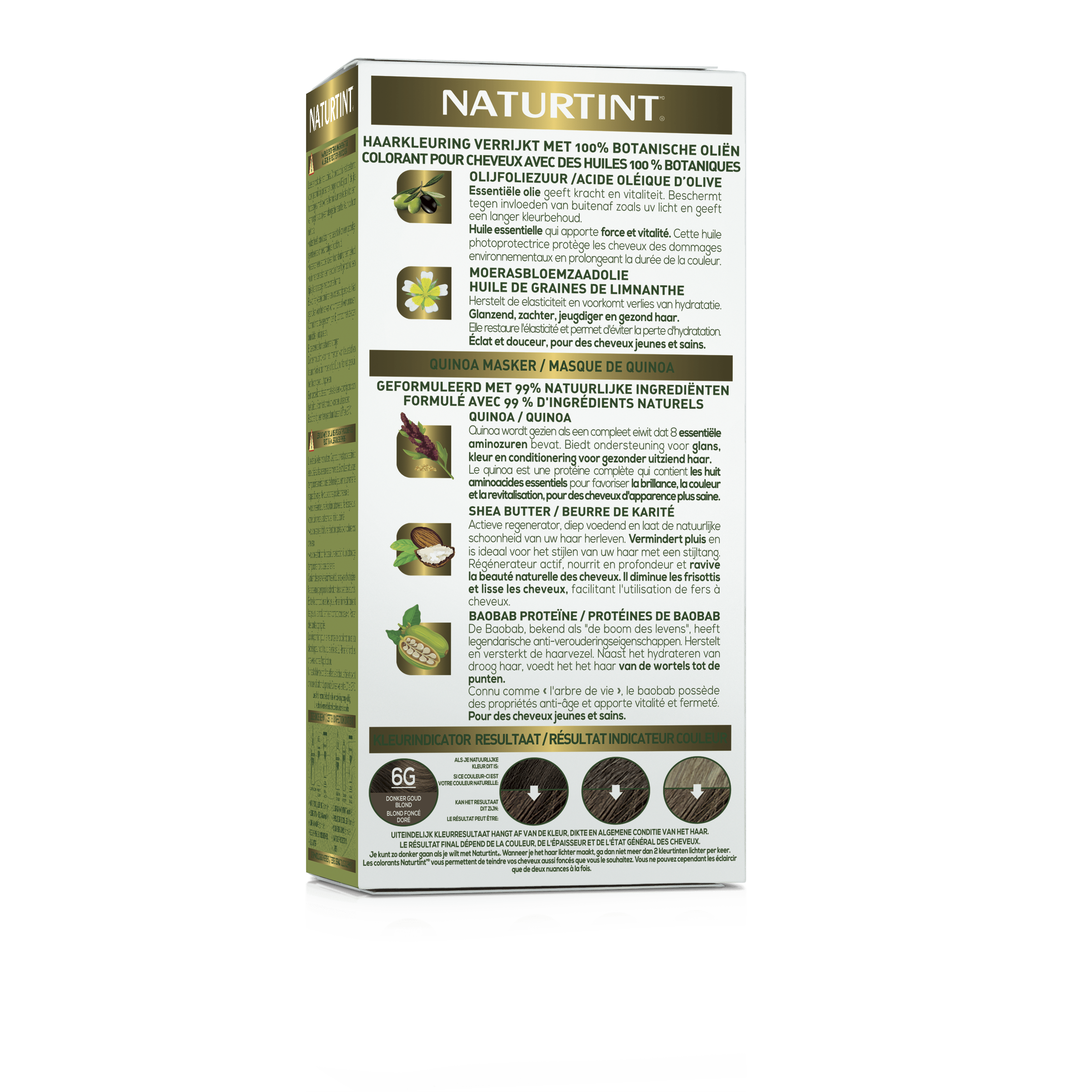 Naturtint Haarkleuring 170.00 Milliliter Naturtint 6G Donker goudblond 170.00 Milliliter