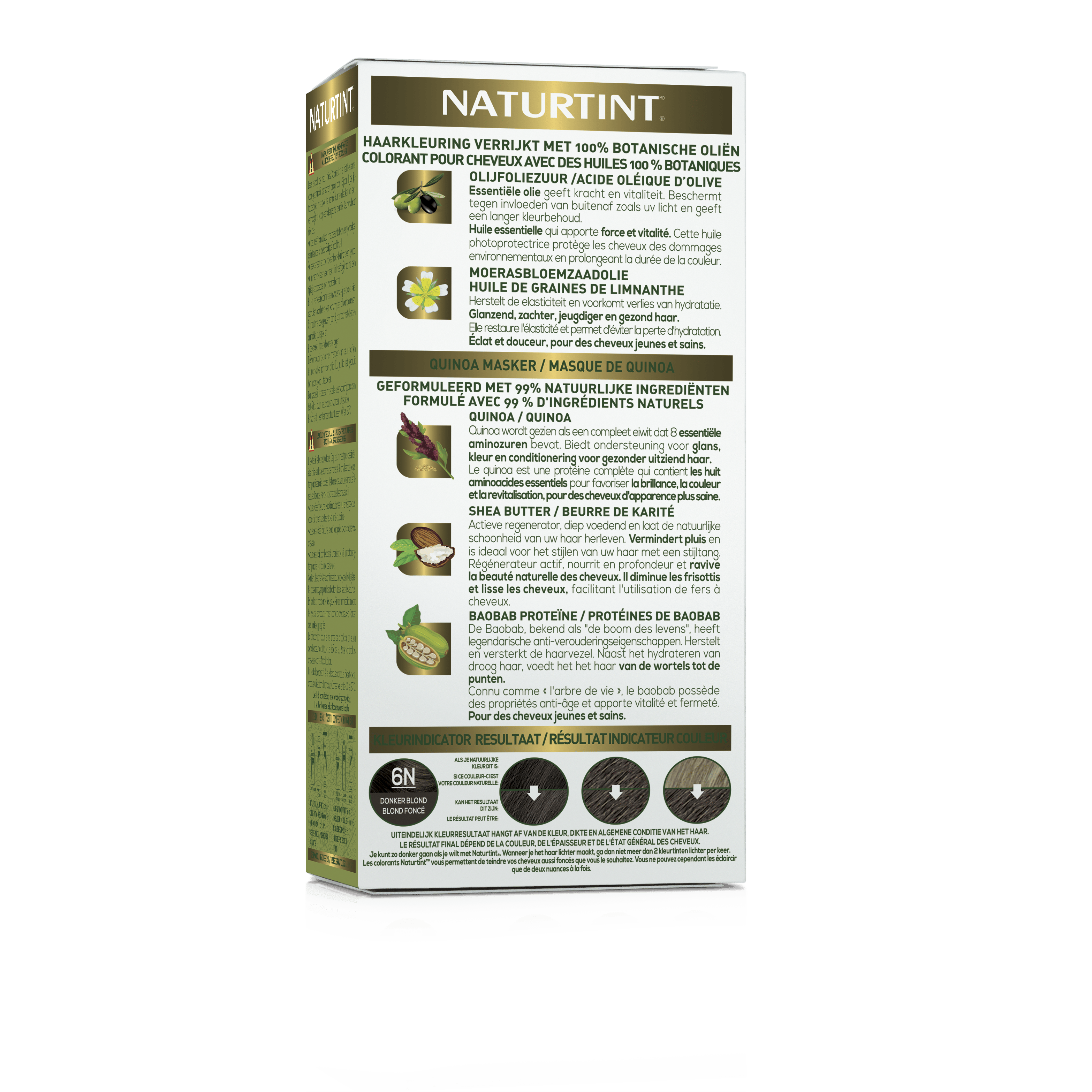 Naturtint Haarkleuring 170.00 Milliliter Naturtint 6N Donkerblond 170.00 Milliliter