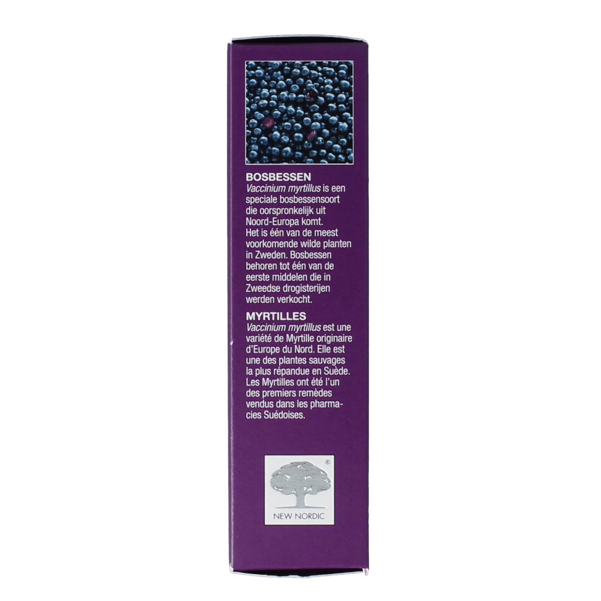 New Nordic Blueberry Eyebright dietary supplement tablets, natural herbal supplement, 60 tablets for eye health support