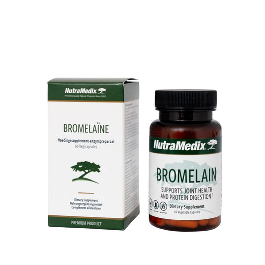 Nutramedix Mineralen Enkel 60.00 Capsules Nutramedix Bromelaine 60.00 Capsules