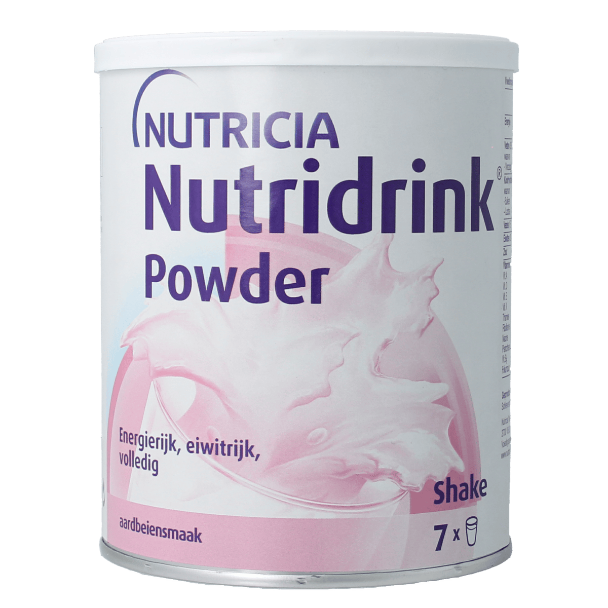 Nutridrink Medische Dieëtvoeding 335.00 Gram Nutridrink Aardbei poeder 335.00 Gram