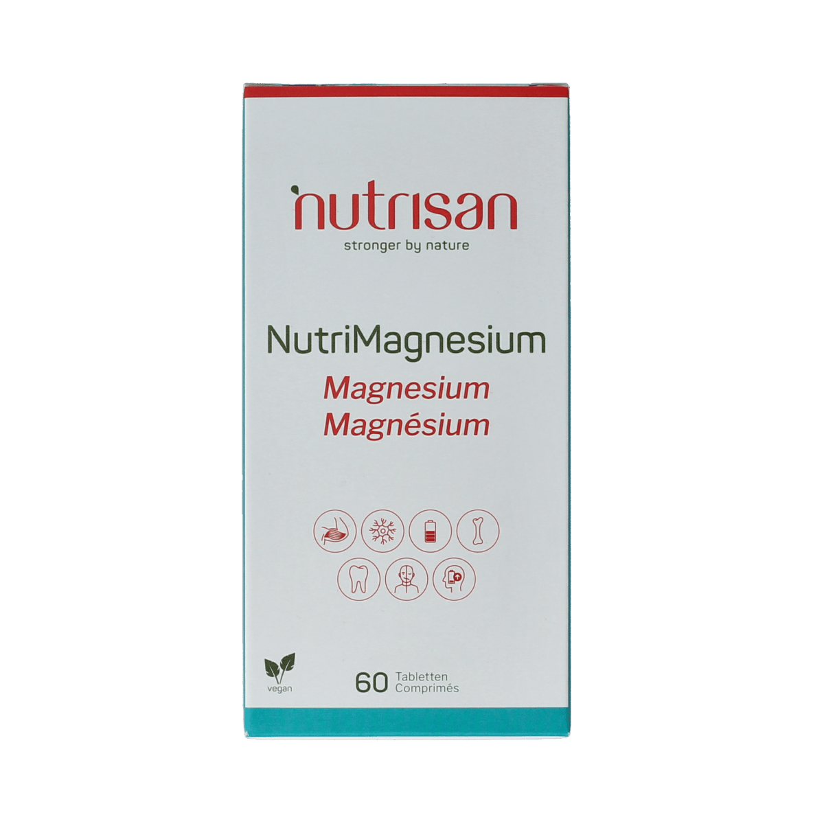 Nutrisan Mineralen Enkel 60.00 Tabletten Nutrisan Nutrimagnesium 60.00 Tabletten