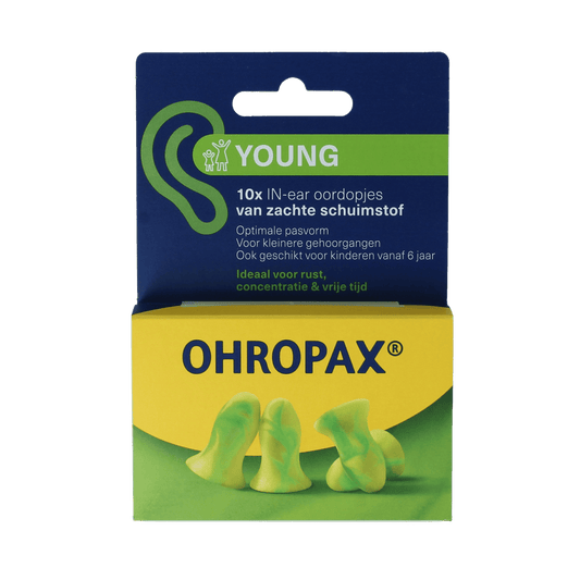 Ohropax Gehoorbescherming 10.00 Stuks Ohropax Oordopjes young 10.00 Stuks