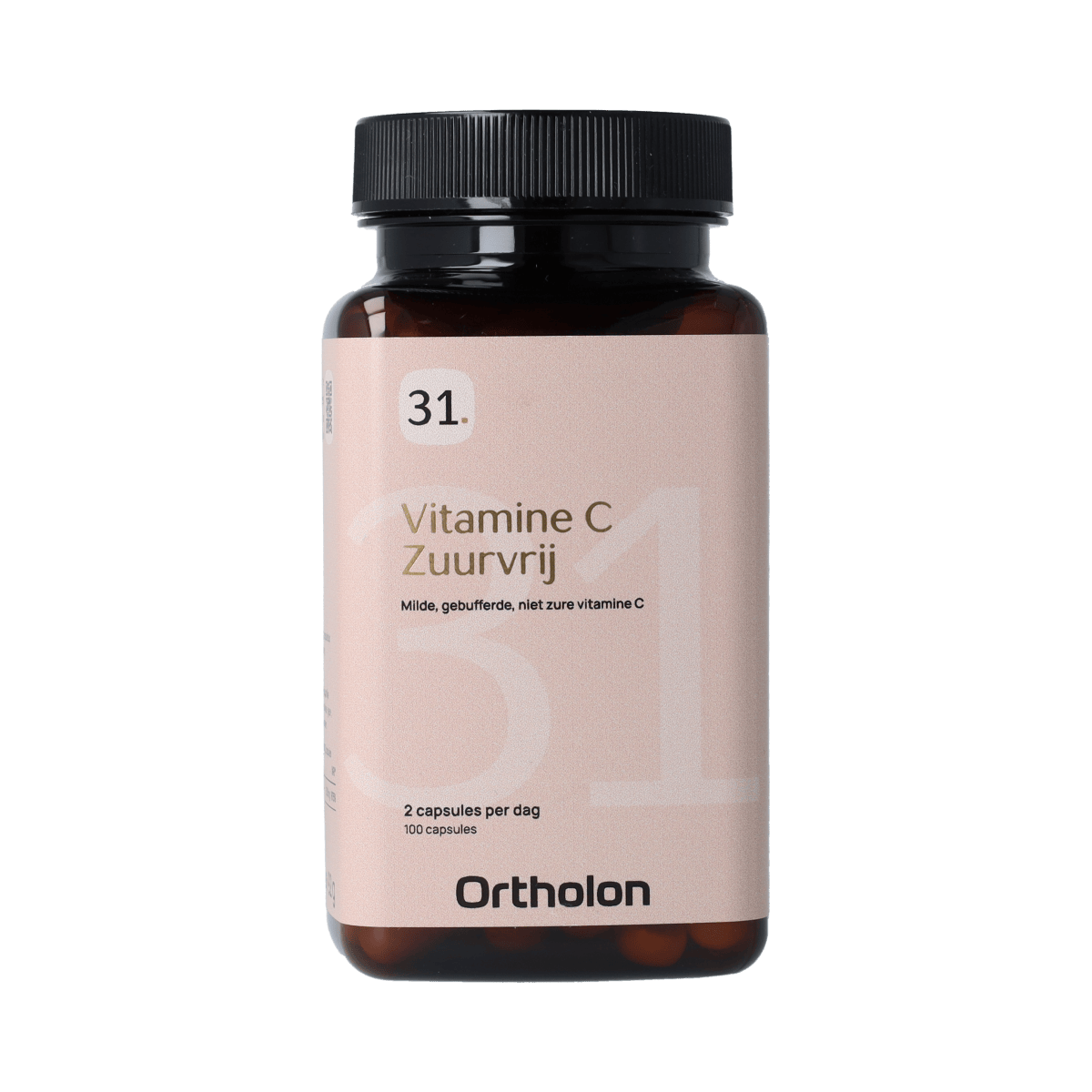 Ortholon Vitamine Enkel 100.00 Capsules Ortholon Vitamine C Zuurvrij 100.00 Capsules