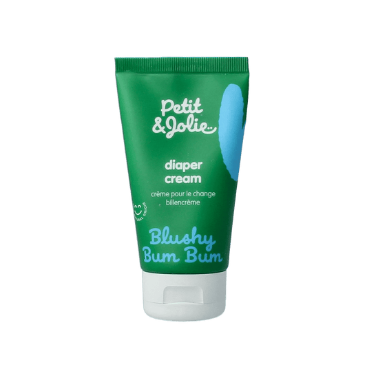 Petit et Jolie diaper cream zinc ointment in 75ml tube, for baby and toddler skin care, visible in the image.