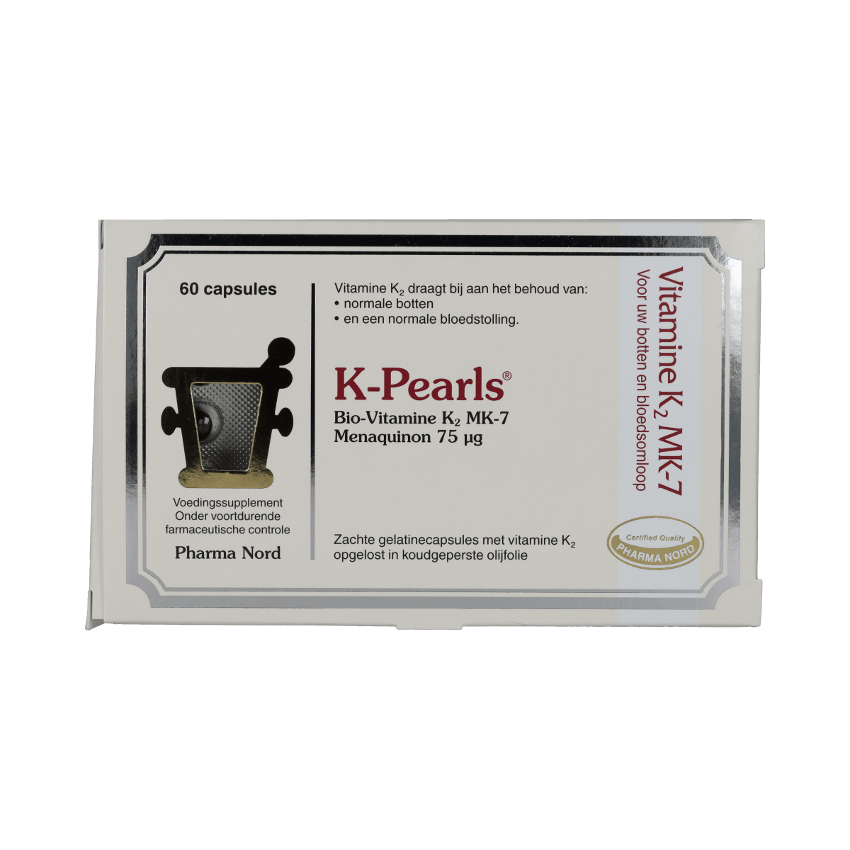 Pharma Nord Vitamine Enkel 60.00 Tabletten Pharma Nord K-Pearls 60.00 Tabletten