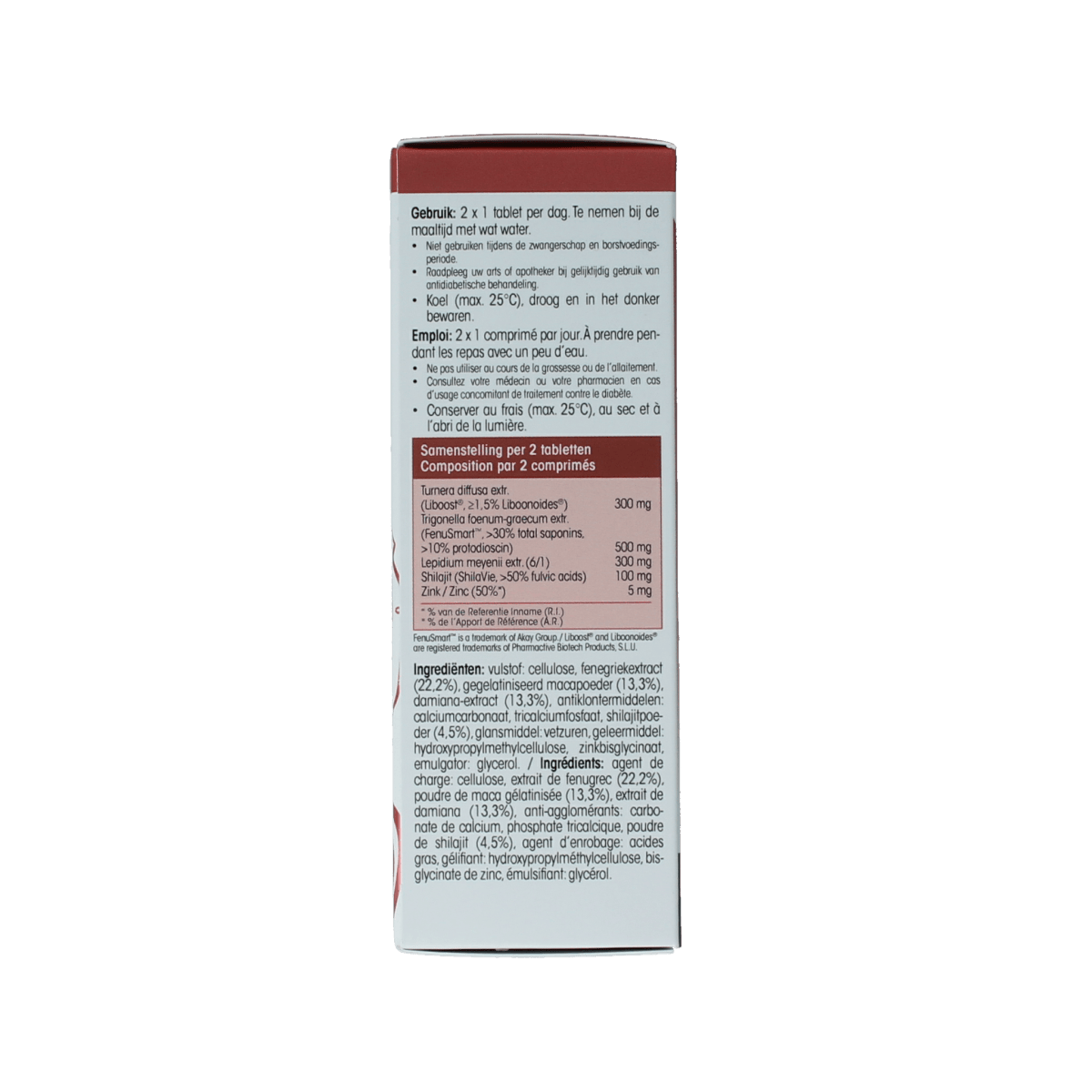 Physalis FemBoost dietary supplement bottles with 30 tablets, natural herbal supplement for women's health by Physalis.