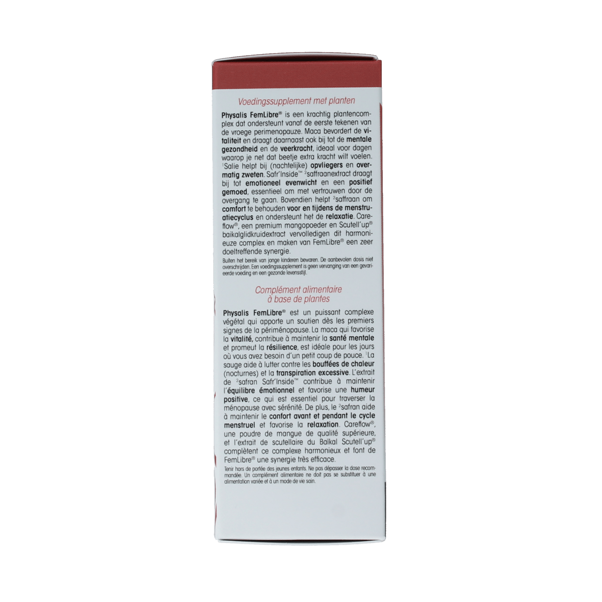 Physalis FemLibre 30.00 tablets dietary supplement in blister pack, natural herbal supplement for women's health