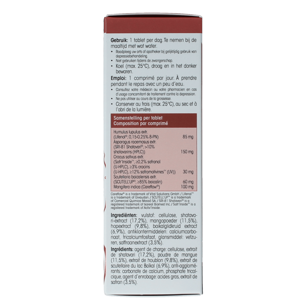Physalis FemLibre Forte dietary supplement in 30 tablets, herbal supplement for women's health from Physalis brand.