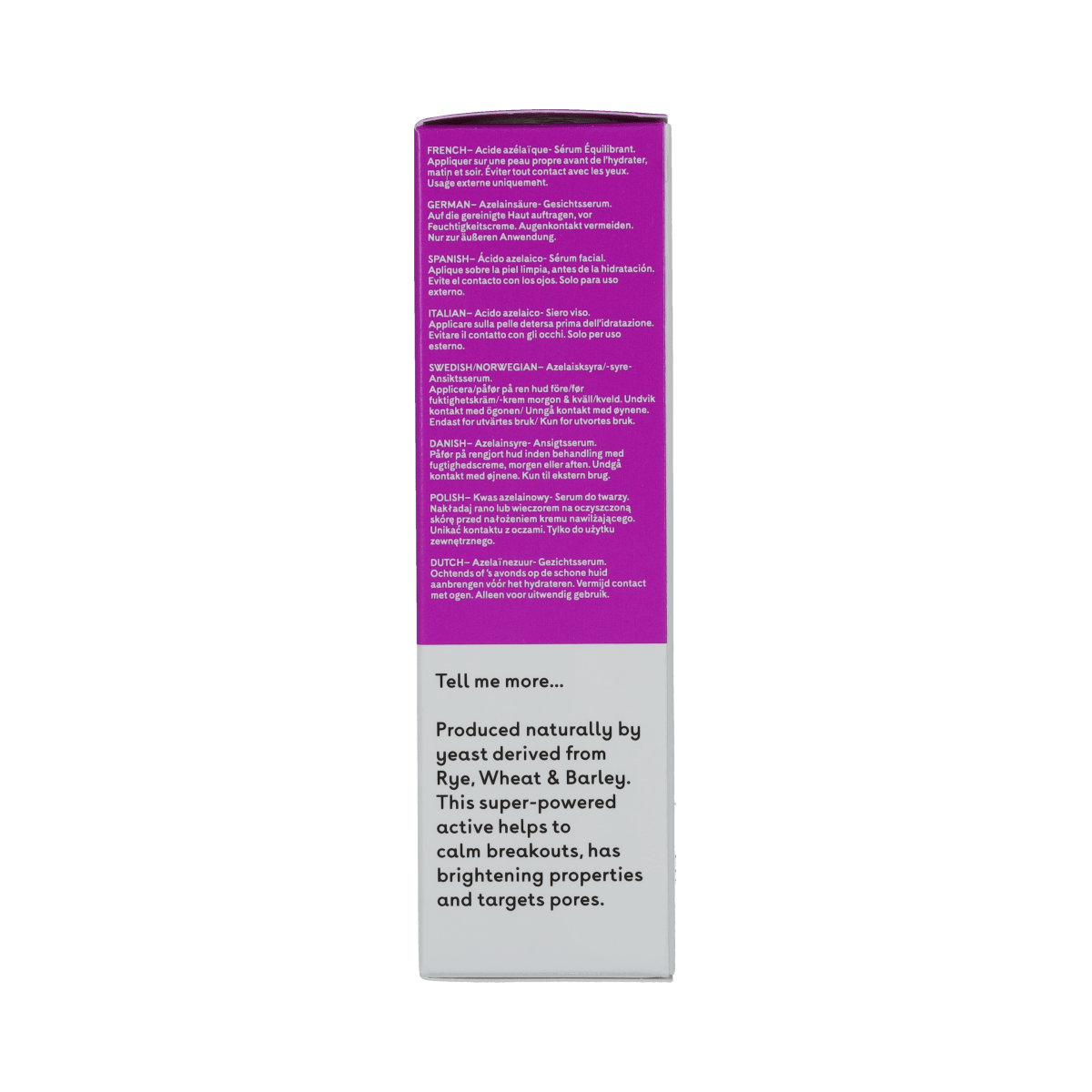 Q+A Gezichtsverzorging 30.00 Milliliter Q+A Azelaic Acid Serum 30.00 Milliliter