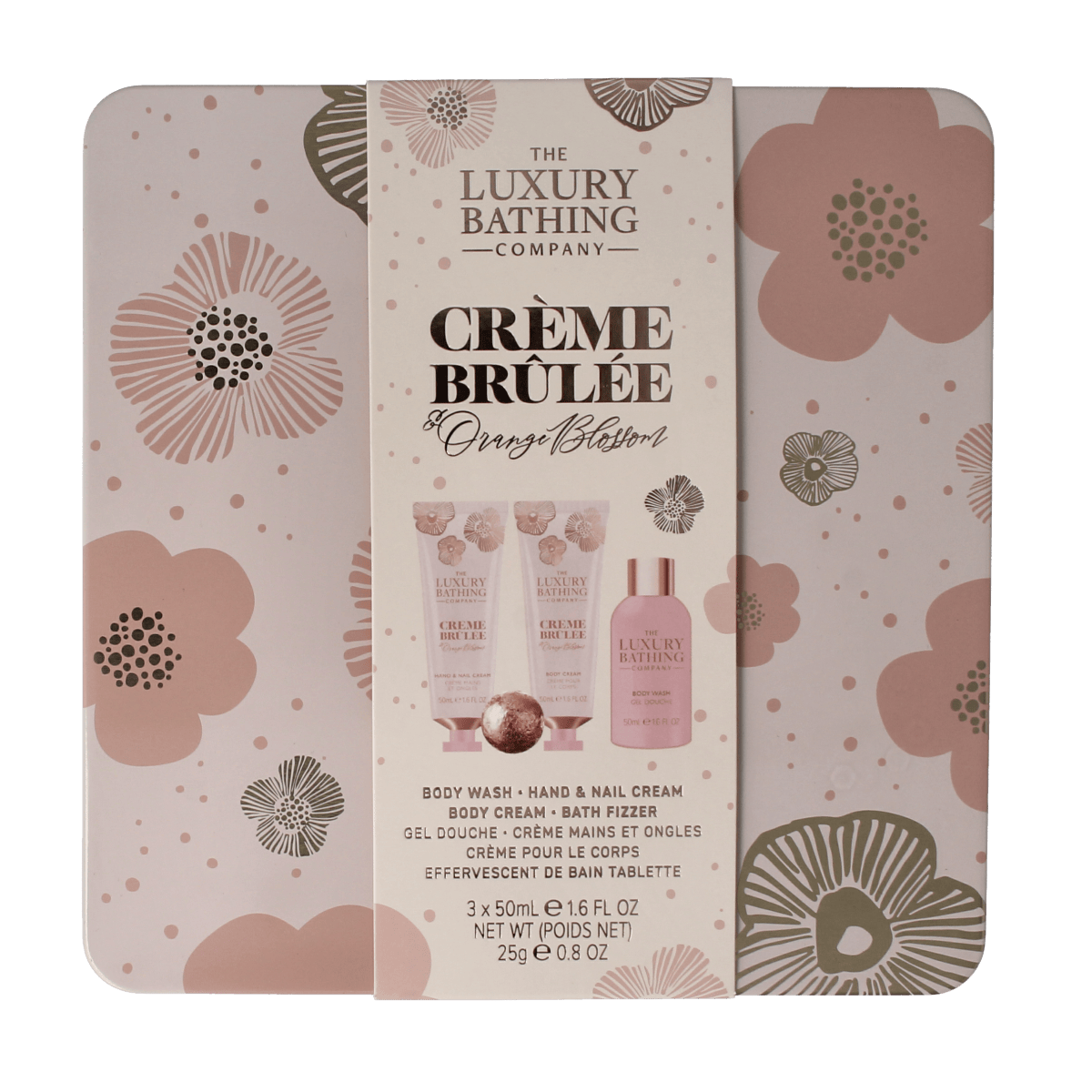 The Luxury Bathing Co Relax & Unwind hand, nail, and body wash in a 1-liter bottle, featuring soothing skincare ingredients.