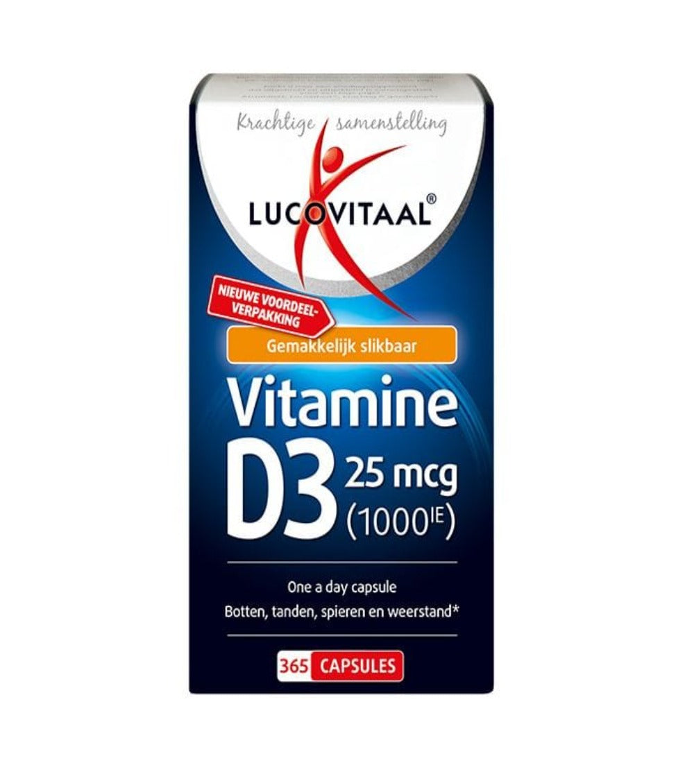 Topbrands2go Vitamin D3 25 mcg 365 capsules MAXI POT 365 Vitamin D3 25 mcg 365 Capsules MAXI POT