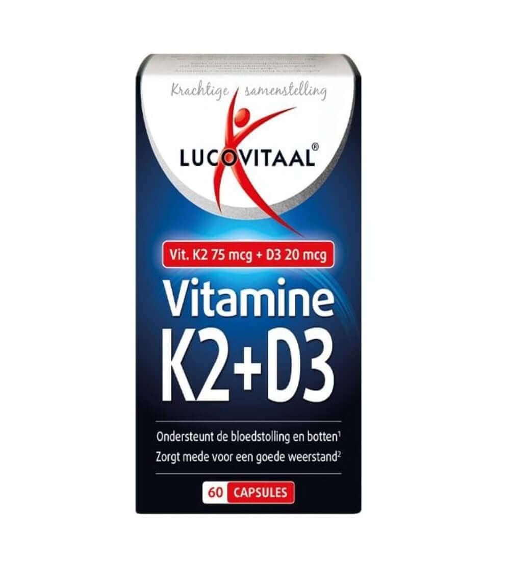 Topbrands2go Vitamin K2 + D3 60 Capsules 60 Vitamin K2 + D3 60 Capsules