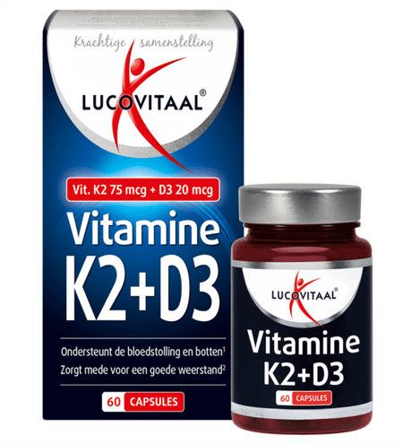 Topbrands2go Vitamin K2 + D3 60 Capsules 60 Vitamin K2 + D3 60 Capsules