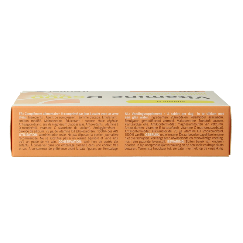 Trenker Vitamin D6000 120 tablets package, showing the bottle with tablets and label for vitamin supplement.