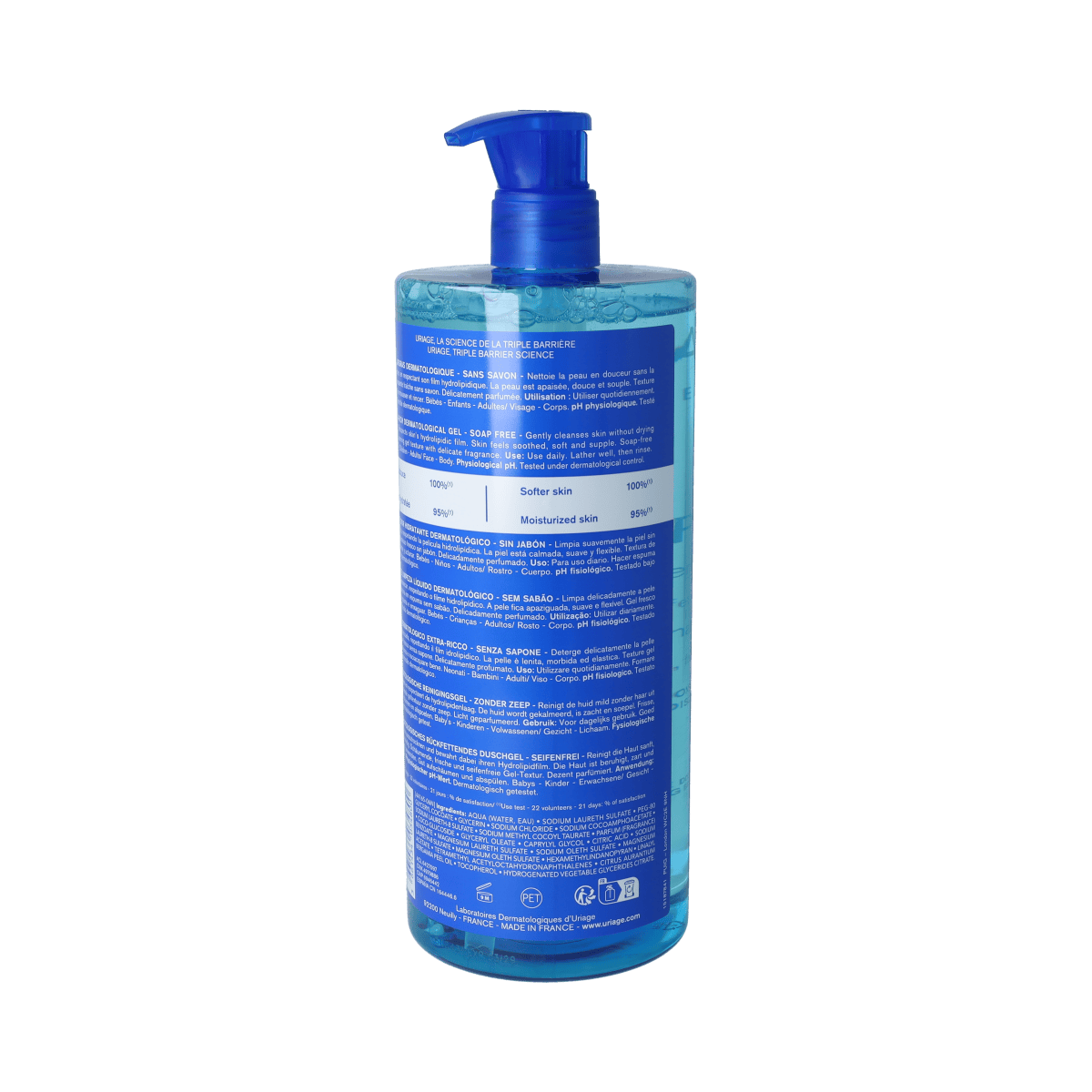 Uriage Lichaamsverzorging 1.00 Liter Uriage DERM-PHY GEL SURGRAS DERMATOLOGIQUE 1.00 Liter