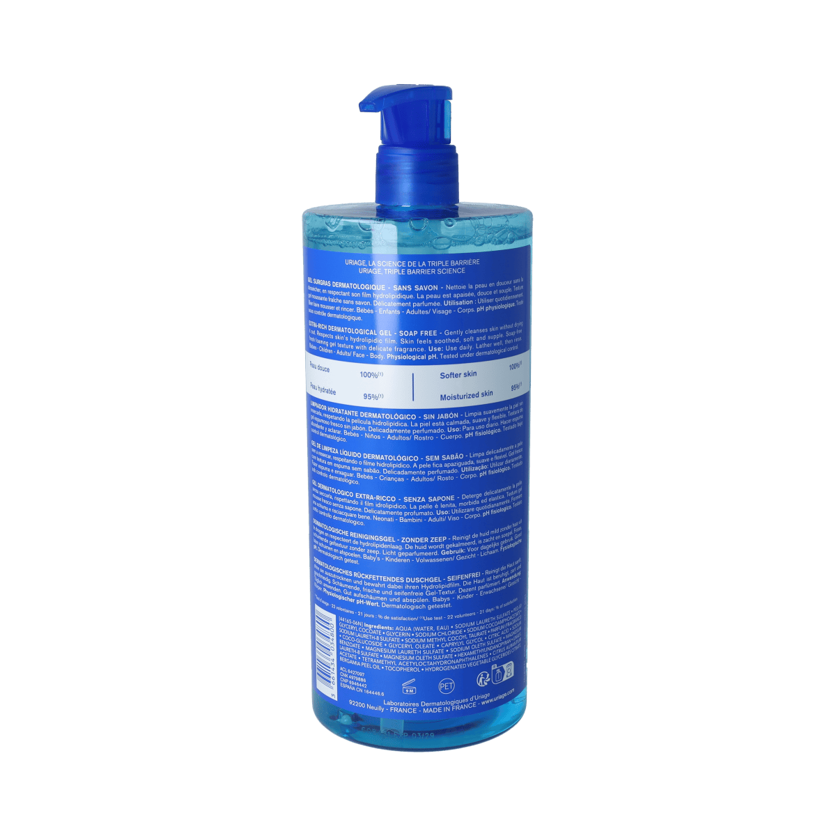 Uriage Lichaamsverzorging 1.00 Liter Uriage DERM-PHY GEL SURGRAS DERMATOLOGIQUE 1.00 Liter