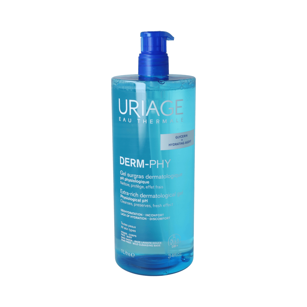 Uriage Lichaamsverzorging 1.00 Liter Uriage DERM-PHY GEL SURGRAS DERMATOLOGIQUE 1.00 Liter