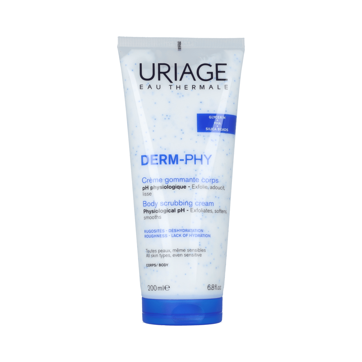 Uriage Lichaamsverzorging 200.00 Milliliter Uriage DERM-PHY CREME GOMMANTE CORPS 200.00 Milliliter
