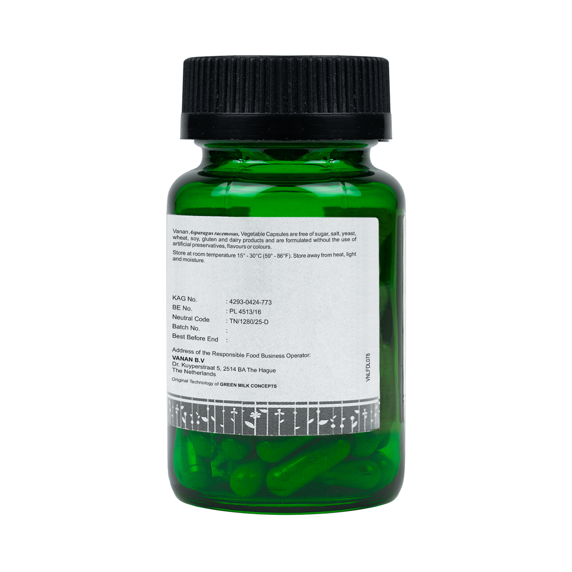 Vanan Kruidenpreparaten 60.00 Capsules Vanan Shatavari Capsules 60.00 Capsules