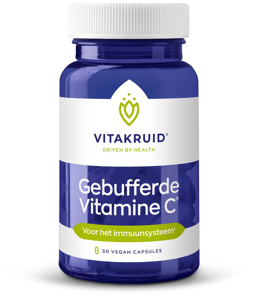 Vitakruid Voedingssupplementen en Kruidenpreparaten 30.00 Vegetarische capsules Vitakruid Gebufferde Vitamine C met oa Zink OPC Quercetine 30.00 Vegetarische capsules