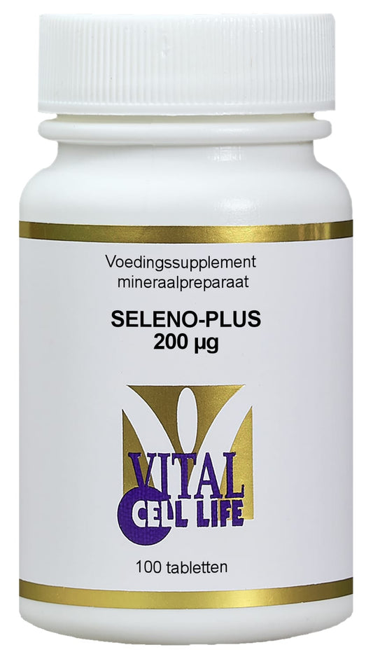 Vital Cell Life Mineralen Enkel 100.00 Tabletten Vital Cell Life Seleno plus seleniummethionine 200 mcg 100.00 Tabletten