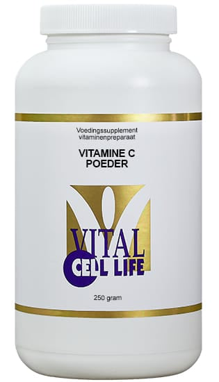 Vital Cell Life Vitamine Enkel 250.00 Gram Vital Cell Life Vitamine C poeder 250.00 Gram